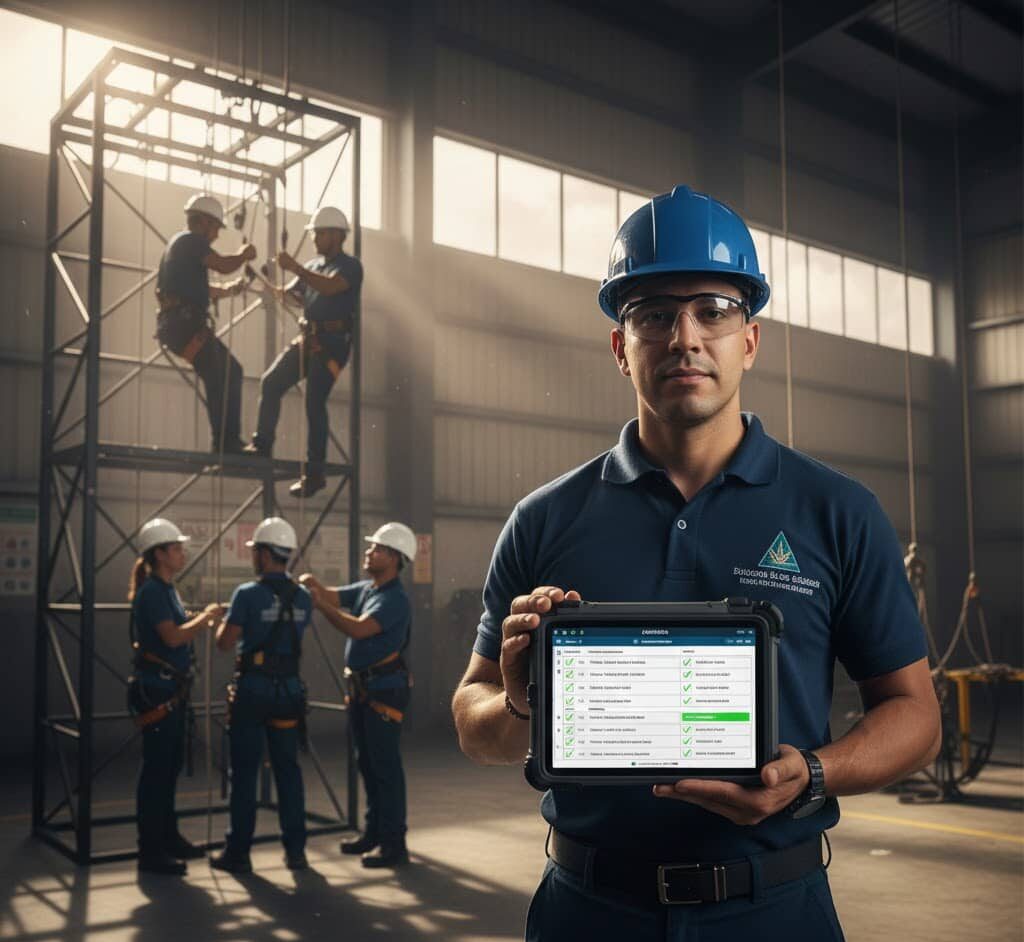 Entrenador de Trabajo Seguro en Alturas