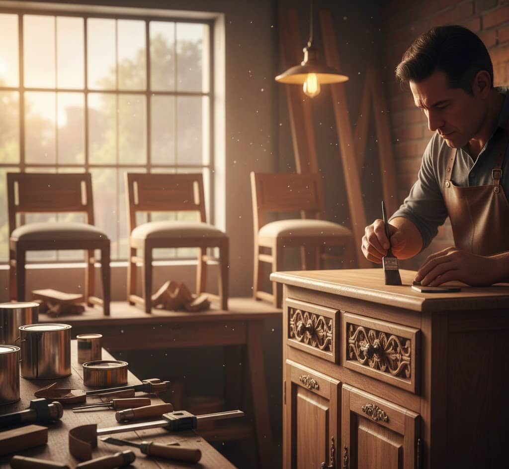 Retocador y Carpintero